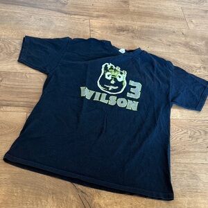 Alstyle Navy Graphic Tee